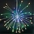 voordelige Batterij String Lights-outdoor waterdichte vuurwerk lichten 180 led starburst koperdraad twinkelende lichten 8 modi kerstverlichting met afstandsbediening hangende lichten voor feest bruiloft patio slaapkamer tuin decoratie