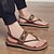 cheap Men&#039;s Sandals-Men&#039;s Comfort Shoes Spring &amp; Summer Daily Outdoor Sandals Canvas Black / Red / Khaki