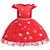 cheap Party Dresses-Kids Toddler Little Girls&#039; Dress Galaxy Lace Patchwork Print Black Purple Red Knee-length Sleeveless Basic Sweet Dresses Regular Fit