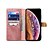 cheap iPhone Cases-Case For Apple iPhone XS / iPhone XR / iPhone XS Max Wallet / Card Holder / with Stand Full Body Cases Solid Colored Genuine Leather