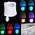 cheap Indoor Night Lights-Toilet Night Light Bathroom LED Toilet Seat Bowl Motion Activated Detection Sensor 8-Color Changing Waterproof Washroom for Adult Kid