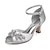 cheap Wedding Shoes-Women&#039;s Wedding Shoes Valentines Gifts Bling Bling Ankle Strap Heels Party Party &amp; Evening Wedding Sandals Bridal Shoes Bridesmaid Shoes Crystal Chunky Heel Peep Toe Basic Classic Satin Ankle Strap