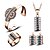 cheap Jewelry Sets-Women&#039;s Cubic Zirconia Bridal Jewelry Sets Geometrical Happy Stylish Gold Plated Earrings Jewelry Rainbow For Party Daily Four-piece Suit