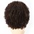 Χαμηλού Κόστους Συνθετικές Trendy Περούκες-Συνθετικές Περούκες Afro Kinky Με αφέλειες Περούκα Κοντό Σκούρο Καστανοκόκκινο Συνθετικά μαλλιά 15 inch Γυναικεία Περούκα αφροαμερικανικό στυλ Για μαύρες γυναίκες Σκούρο Καφέ