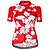 abordables Ropa de ciclismo para mujer-21Grams Mujer Maillot de Ciclismo Manga Corta Talla Grande Bicicleta Maillot Camiseta con 3 bolsillos traseros MTB Bicicleta Montaña Ciclismo Carretera Transpirable Secado rápido Bolsillo trasero