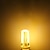voordelige LED bi-pin lampen-10st 3 w led bi-pin lampen 300 lm g4 t 48 led kralen smd 3014 dimbaar warm wit wit 12-24 v