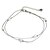 cheap Anklet-Ankle Bracelet Boho Women&#039;s Body Jewelry For Gift Holiday Black Pearl Alloy White 1pc