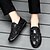 cheap Men&#039;s Slip-ons &amp; Loafers-Men&#039;s Loafers &amp; Slip-Ons Formal Shoes Dress Shoes Business Casual Office &amp; Career Microfiber Breathable Non-slipping White Black Spring &amp; Summer Fall &amp; Winter