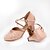 cheap Ballroom Shoes &amp; Modern Dance Shoes-Women&#039;s Ballroom Dance Shoes Modern Shoes Performance Heel Splicing Cuban Heel Cross Strap Pink
