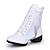 cheap Dance Boots-Women&#039;s Dance Shoes Dance Boots Sneaker Thick Heel Customizable White / Black / Red / Performance / Practice