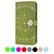 cheap Samsung Cases-Case For Samsung Galaxy J7 (2017) / J6 (2018) / J5 (2017) Card Holder / Rhinestone / Flip Full Body Cases Solid Colored Hard PU Leather