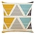 cheap Home &amp; Garden-Set of 6 Geometric Antler Faux Linen Square Decorative Throw Pillow Cases Sofa Cushion Covers  Home Sofa Decorative Outdoor Cushion for Sofa Couch Bed Chair