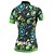 cheap Women&#039;s Cycling Clothing-Malciklo Women&#039;s Short Sleeve Cycling Jersey Black Orange Yellow Floral Botanical Plus Size Bike Jersey Top Mountain Bike MTB Road Bike Cycling Breathable Quick Dry Anatomic Design Sports Spandex