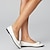 cheap Women&#039;s Flats-Women&#039;s Flats Dress Shoes Bowknot Basic Ballerina Patent Leather Spring Summer Almond White Black