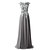 voordelige Avondjurken-A-Line Elegant Formal Evening Dress Jewel Neck Sleeveless Floor Length Chiffon with Appliques 2020