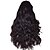 baratos Perucas Sintéticas com Renda-Synthetic Lace Front Wig Wavy Side Part Lace Front Wig Long Natural Black #1B Synthetic Hair 18-26 inch Women&#039;s Adjustable Heat Resistant Party Black