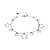 billige Ankelkjede-Dame Kroppsmykker 27 cm fotlenke Hvit Bohem Sorte perle / Legering Kostyme smykker Til Gave / Gate / Ferie Sommer