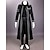 cheap Anime Cosplay-Inspired by Kirito SAO Swords Art Online Anime Cosplay Costumes Japanese Solid Colored Cosplay Suits Pants Gloves Cloak Long Sleeve For Men&#039;s Women&#039;s / Shoulder Armor / T-shirt