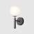 Недорогие Настенные светильники-настенные светильники в скандинавском стиле, настенные бра для гостиной, спальни, алюминиевый настенный светильник, 220-240 В