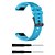 economico Cinturini per smartwatch-Cinturino per orologio  per Approach S60 / Fenix ​​5 / Fenix 5 Plus Samsung Galaxy Cinturino sportivo Silicone Custodia con cinturino a strappo