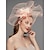 cheap Fascinators-Net Fascinators / Headdress / Headpiece with Feather / Flower / Trim 1 PC Special Occasion / Horse Race / Ladies Day Headpiece