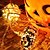 cheap LED String Lights-Halloween String Lights 2m 10 LED Glittering Jumbo Pumpkin Bulbs Decoration Lights for Outdoor Indoor Halloween Christmas Party Festival