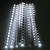 cheap LED String Lights-50cm*8 String Lights 29*8 LEDs Mounting Bracket Blue White Party Decorative Wedding 220-240 V 1 set