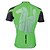 cheap Women&#039;s Cycling Clothing-ILPALADINO Men&#039;s Cycling Jersey Short Sleeve Bike Jersey Top with 3 Rear Pockets Mountain Bike MTB Road Bike Cycling Breathable Ultraviolet Resistant Quick Dry Green White Purple Patchwork Polyester