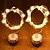 baratos Mangueiras de LED-1m Cordões de Luzes 10 LEDs 1conjunto Branco Quente Branco Frio Decoração do casamento de Natal 5 V