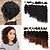 cheap Ombre Hair Weaves-8 Bundles Human Hair Brazilian Ombre Hair Weaves Deep Wave Hair Extensions 8-14inch 8 Bundles/Pack