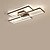 cheap Ceiling Lights-78 cm Ceiling Lights Flush Mount Lights Metal Linear Painted Finishes Contemporary LED 220-240V