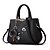 cheap Handbag &amp; Totes-Women&#039;s Bags PU Leather Tote Zipper Flower for Daily / Office &amp; Career Black / Purple / Red / Blushing Pink / Gray / Fall &amp; Winter