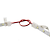 billiga Lampor och kontakter-10st 2-stifts enkelfärgsladdlösa ledbandsladdkontakter för 8mm / 10mm breda flexibla ledremsor