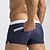 voordelige actieve herenshorts-Voor heren Lange zwembroeken Zwemshorts Sneldrogend Boardshorts Badpak Met zakken Trekkoord Zwemmen Surfen Strand Watersport Effen Zomer / Rekbaar