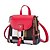 cheap Bag Sets-Women&#039;s Zipper PU Bag Set Lattice 4 Pieces Purse Set White / Black / Red / Fall &amp; Winter