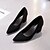 cheap Women&#039;s Heels-Women&#039;s Heels Chunky Heel Pointed Toe Faux Fur Business / Casual Spring &amp; Summer / Fall &amp; Winter Almond / Pink / Black / Daily