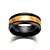 voordelige Herenringen-Heren Bandring Ring Staartring 1pc Zwart Roestvast staal Titanium Staal Cirkelvormig Standaard Modieus Lahja Dagelijks Sieraden Cool