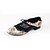 cheap Ballroom Shoes &amp; Modern Dance Shoes-Men&#039;s Modern Shoes Heel Thick Heel PU Black / Gold / Black / Silver / Performance / Practice