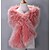 cheap Wraps &amp; Shawls-Sleeveless Shawls Faux Fur / Acrylic Wedding / Party / Evening Women&#039;s Wrap With Jacquard