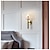 זול אורות קיר מקריסטל-מנורות קיר יצירתיות בסגנון נורדי קיר פוני קיר חדר שינה מנורת קיר ip20 220-240v