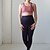 preiswerte Yoga Leggings &amp; Strumpfhosen-Damen Hohe Taillenlinie Yoga-Hose Strumpfhosen / Lange Radhose Gamaschen Kolbenheber Rasche Trocknung Feuchtigkeitsabsorbierend Volltonfarbe Schwarz Fitness Fitnesstraining Laufen Sport Sportkleidung