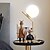 billige Bordlamper-Bordlampe / Leselys Ambient Lamper / Dekorativ Moderne Moderne / Traditionel / Klassisk Til Soverom / Innendørs Metall 220V / 110V Svart / Gull