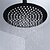 Недорогие Душевая система со смесительным клапаном-Смеситель для душа Устанавливать - Дождевая лейка Современный Неприменимо На стену Керамический клапан Bath Shower Mixer Taps / Латунь