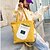 cheap Handbag &amp; Totes-Women&#039;s Bags Canvas Tote Zipper Canvas Bag Daily White Black Yellow