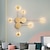 voordelige Verzonken gemonteerde wandlampen-creatieve moderne nordic stijl inbouw wandlampen woonkamer slaapkamer ijzeren wandlamp ip54 220-240v 5 w