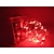 tanie Taśmy świetlne LED-2 m Elastyczne taśmy LED Łańcuchy świetlne 20 Diody LED Ciepła biel Biały Czerwony Kreatywne Impreza Ślub Zasilanie bateriami AA