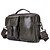 abordables Maletines-Men&#039;s Bags Cowhide Laptop Bag Crossbody Bag Top Handle Bag Belt Zipper Solid Color Daily Outdoor Black Bronze Beige Coffee