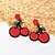 cheap Earrings-Women&#039;s Drop Earrings Earrings Classic Fruit Strawberry Earrings Jewelry Dark Yellow / Red / Green For Daily Street Holiday Work Festival 1 Pair