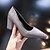 cheap Women&#039;s Heels-Women&#039;s Heels Chunky Heel Pointed Toe Faux Fur Business / Casual Spring &amp; Summer / Fall &amp; Winter Almond / Pink / Black / Daily