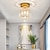 voordelige Plafondlampen-13 cm hangend lantaarnontwerp inbouwlampen glas geometrisch natuur geïnspireerd modern 220-240v